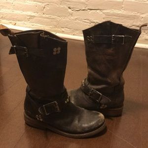 FREEBIRD BY STEVEN CROSBY STUDDED BOOTS